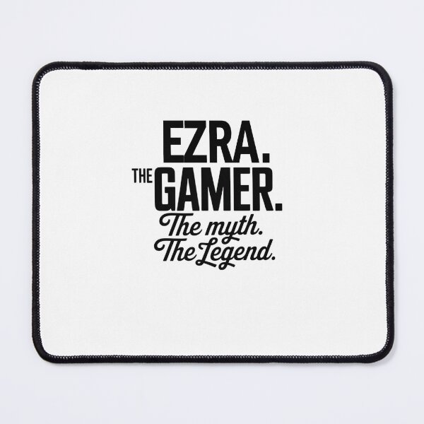 Item preview, Ezra The Gamer The Myth The Legend Ezra Name - Funny Gamer Quote design designed and sold by Oussinc.