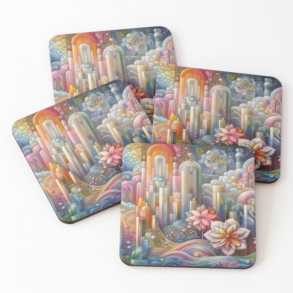 Item preview, Art Deco Cosmos – surreal floral fusion in dreamlike elegance and poetic abstraction designed and sold by FotoworldEdel.