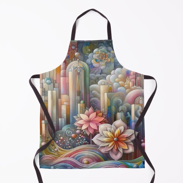 Item preview, Art Deco Cosmos – surreal floral fusion in dreamlike elegance and poetic abstraction designed and sold by FotoworldEdel.