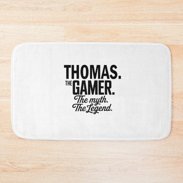 Item preview, Thomas The Gamer The Myth The Legend Thomas Name - Funny Gamer Quote design designed and sold by Oussinc.