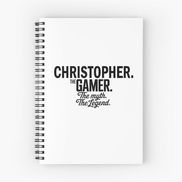 Item preview, Christopher The Gamer The Myth The Legend Christopher Name - Funny Gamer Quote design designed and sold by Oussinc.