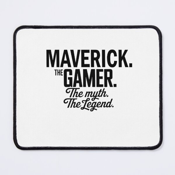 Item preview, Maverick The Gamer The Myth The Legend Maverick Name - Funny Gamer Quote design designed and sold by Oussinc.