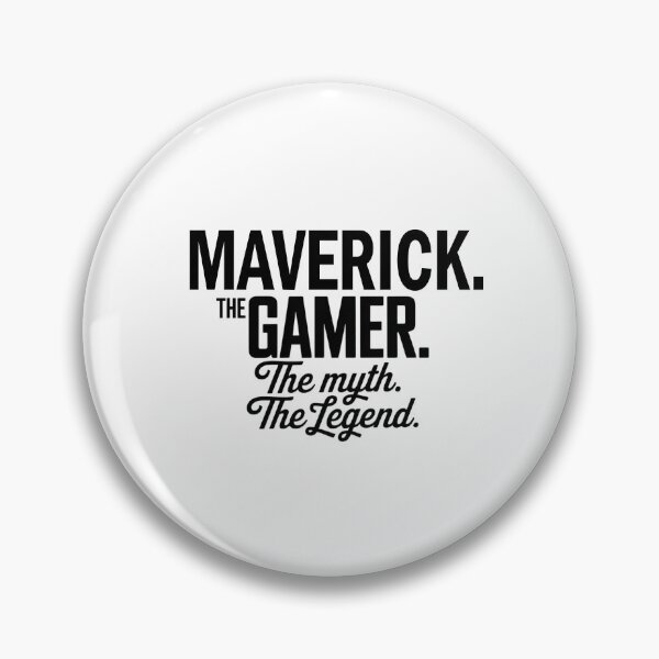 Item preview, Maverick The Gamer The Myth The Legend Maverick Name - Funny Gamer Quote design designed and sold by Oussinc.