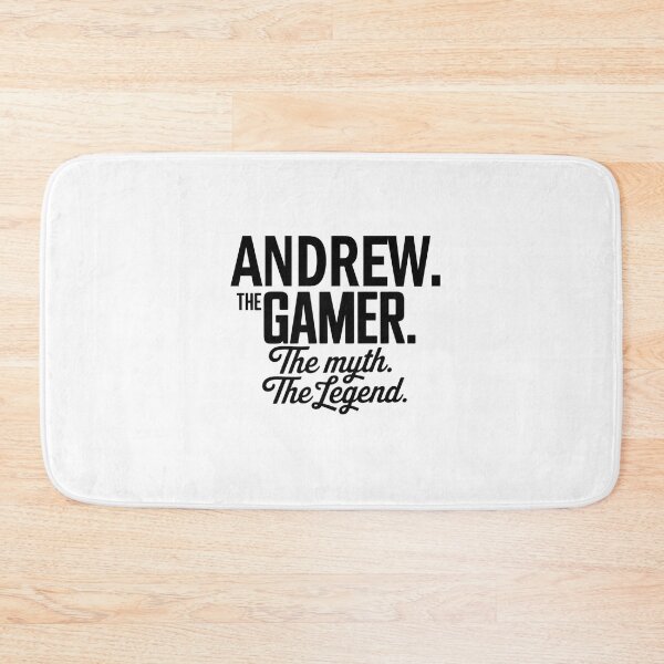 Item preview, Andrew The Gamer The Myth The Legend Andrew Name - Funny Gamer Quote design designed and sold by Oussinc.