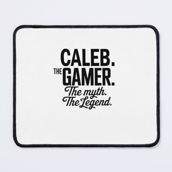 Item preview, Caleb The Gamer The Myth The Legend Caleb Name - Funny Gamer Quote design designed and sold by Oussinc.