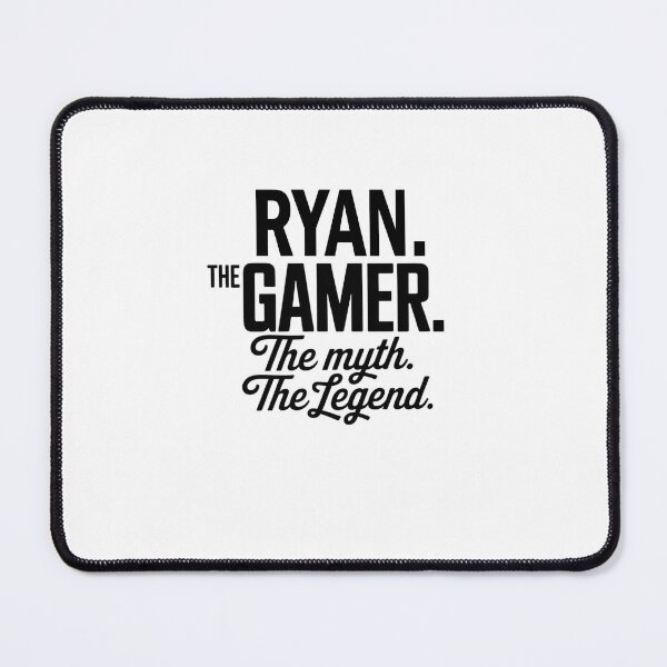 Item preview, Ryan The Gamer The Myth The Legend Ryan Name - Funny Gamer Quote design designed and sold by Oussinc.