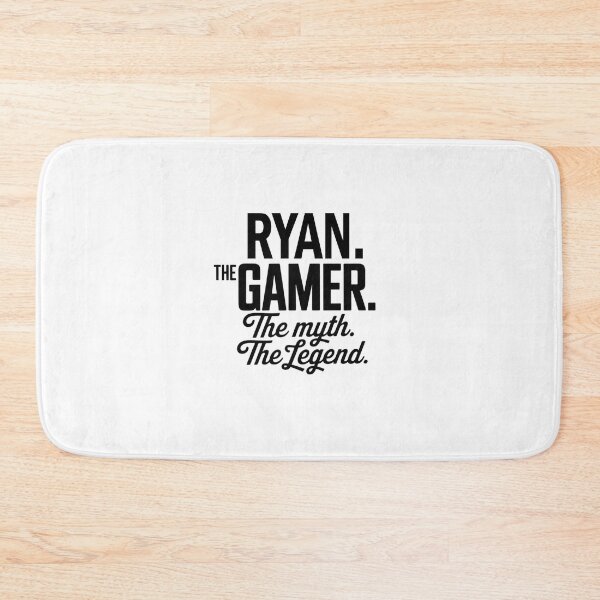 Item preview, Ryan The Gamer The Myth The Legend Ryan Name - Funny Gamer Quote design designed and sold by Oussinc.