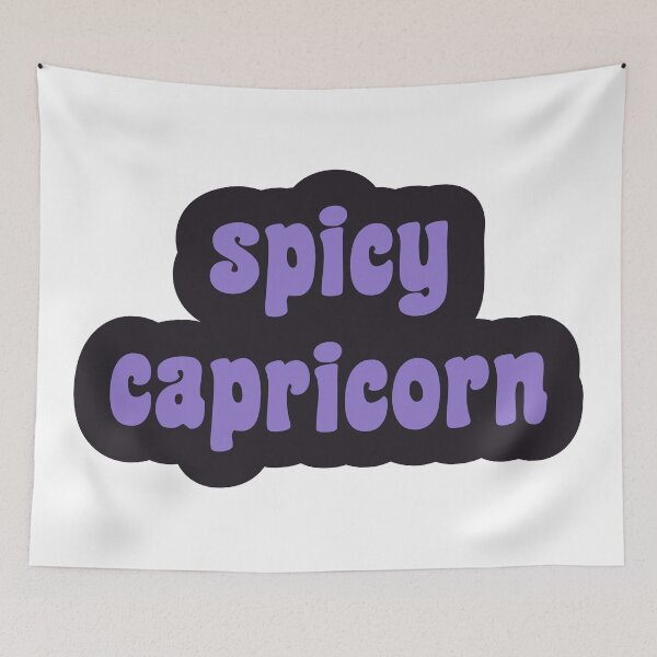 Item preview, spicy capricorn designed and sold by Aesthetic Crew.