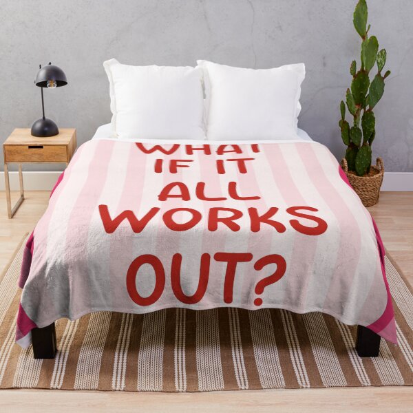 Item preview, What If It All Works Out? Striped Aesthetic. Pink And Red. designed and sold by CoCoArt-Ua.