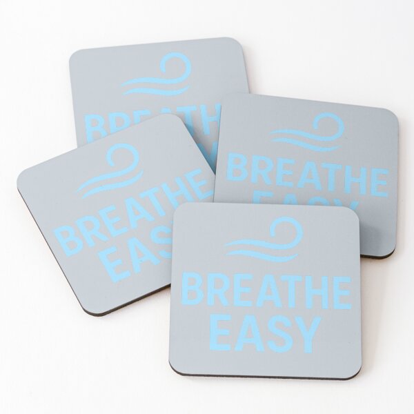 Item preview, Breathe Easy – Calming Neon Air Flow designed and sold by LumenWhirl.