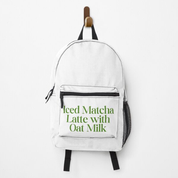 Item preview, Coffee Order: Iced Matcha Latte with Oat Milk - Green designed and sold by SWETA HALDER.