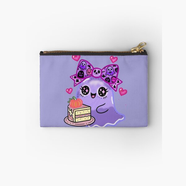 Item preview, Adorable ghost with a slice of pumpkin cake designed and sold by PerenoMislun.