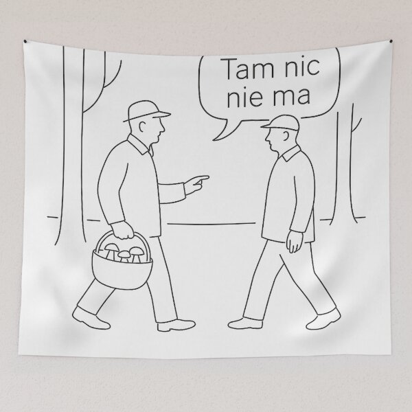 Item preview, Minimalistyczne - tam nic nie ma designed and sold by PourtionOfArt.