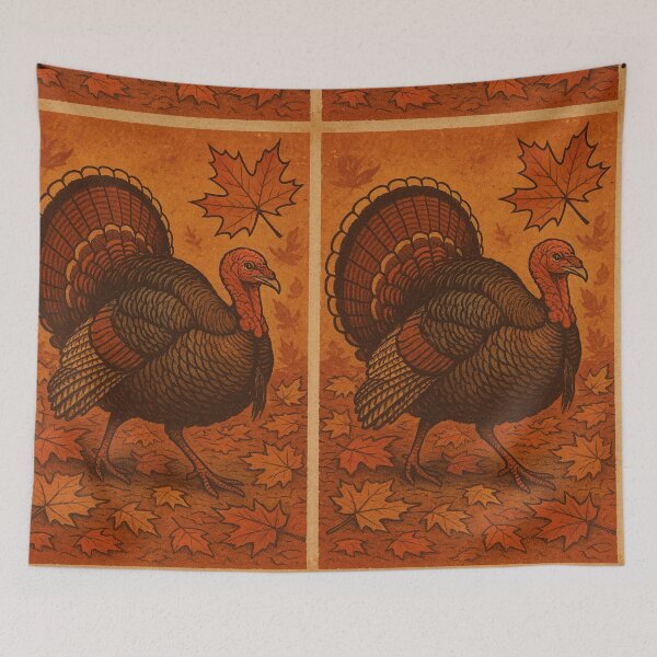 Item preview, Turkey Tracks – autumn version designed and sold by DamioPolArt.