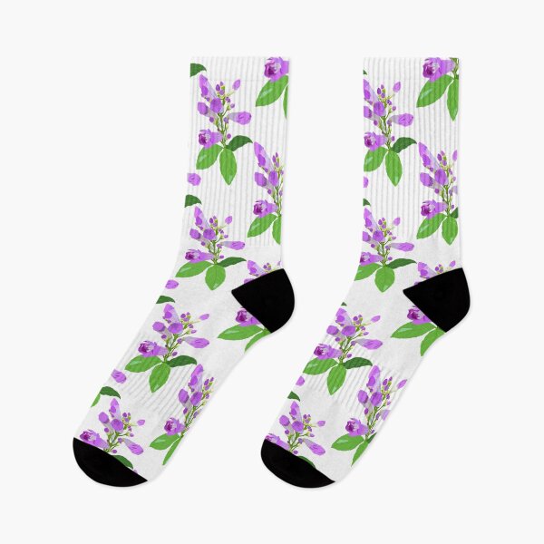 Item preview, Vibrant Purple Floral Pattern Transparent Background designed and sold by MNX.