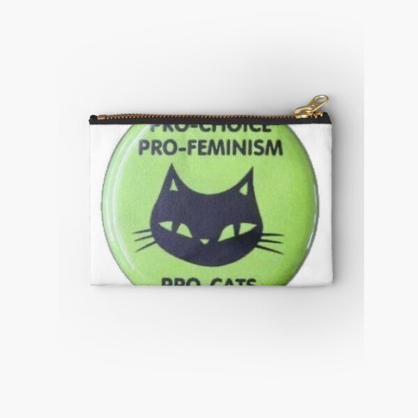 Artikelvorschau, Pro Choice, Pro Feminismus, Pro Katzen entworfen und verkauft von BrontesWhimsyStore.