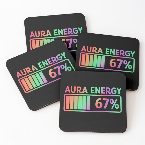 Item preview, Aura Energy at 67 Funny Six Seven Meme Gen Alpha Slang designed and sold by BornBorn.
