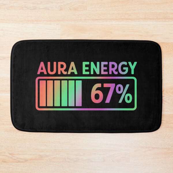 Item preview, Aura Energy at 67 Funny Six Seven Meme Gen Alpha Slang designed and sold by BornBorn.