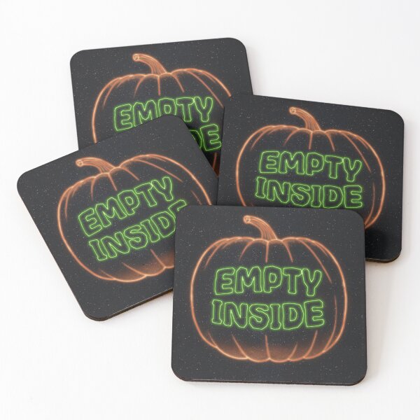 Item preview, EMPTY INSIDE | funny existential Halloween pumpkin humor designed and sold by ToruandMidori.