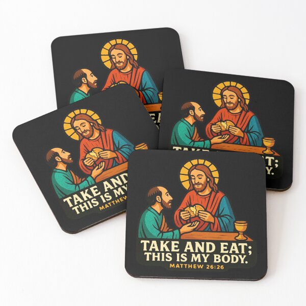 Item preview, Matthew 26:26 Take and Eat This Is My Body designed and sold by plushism.