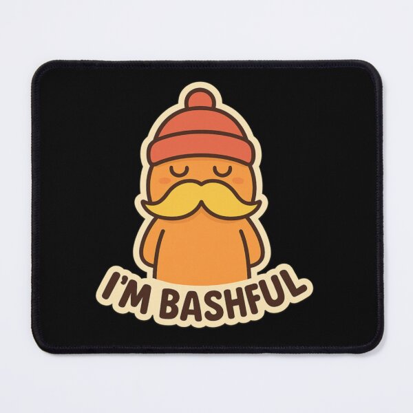 Item preview, Funny Cartoon Character – “I’m Bashful” Meme Inspired ashby Bashful designed and sold by ei-fere.