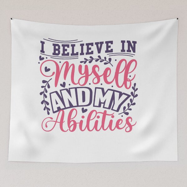 Item preview, i belive in myself and my abilities designed and sold by artcultreone.