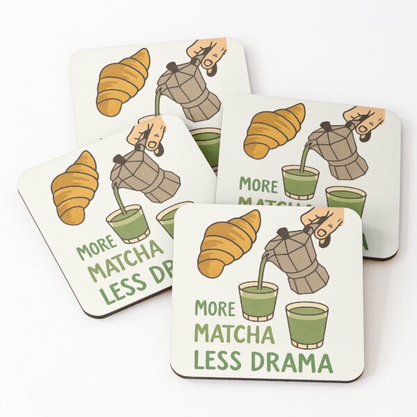 Item preview, Matcha Design - More Matcha Less Drama Graphic Design - Matcha Lovers  designed and sold by ItsSimplyHer.