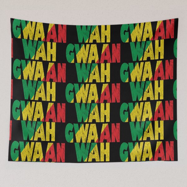 Item preview, Wah Gwaan Jamaican Patois Hello designed and sold by HotHibiscus.