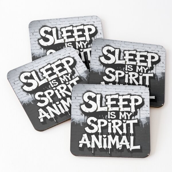 Item preview, sleep is my spirit animal designed and sold by Arty Art.