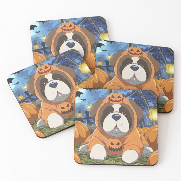 Item preview, Haunted St Bernard Halloween Cartoon designed and sold by NeatThingLover.
