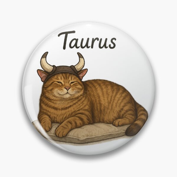 Item preview, Zodiac Cat – Taurus | Funny Realistic Astrology Art designed and sold by PureConcept.