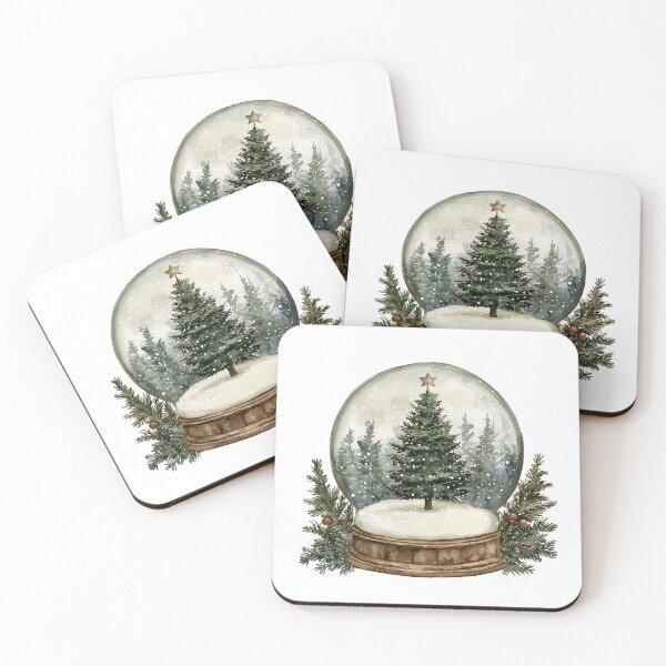 Item preview, Christmas Tree in Snow Globe designed and sold by Liededrom..