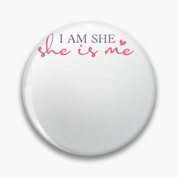 Item preview, i am she she is me designed and sold by artcultreone.