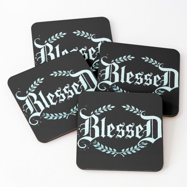 Item preview, Gothic Blessed Calligraphy – Blackletter Typography Art designed and sold by VikArtStudio.