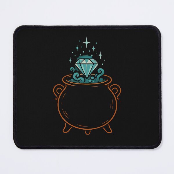Item preview, Diamond Cauldron  - Sparkling Witchy Halloween Design designed and sold by anna2681.