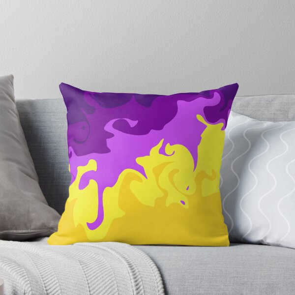 Aperçu de l'œuvre Énergie violette et jaune créée et vendue par NUMBER FOUR.