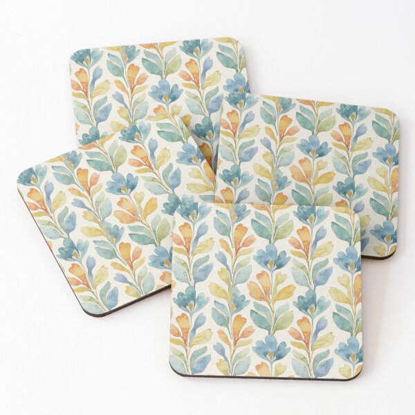 Item preview, Watercolor Floral Seamless Pattern designed and sold by RGShirtWorks.