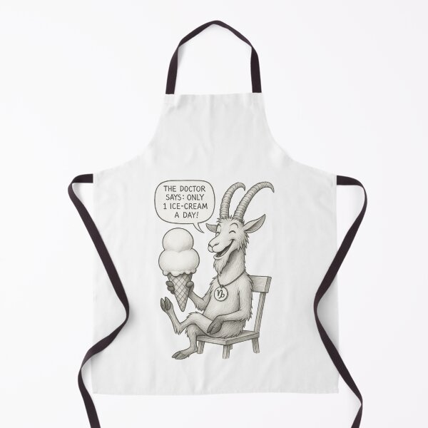 Item preview, Capricorn’s Daily Scoop B/W designed and sold by D - Magic.