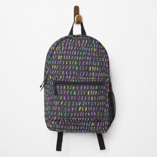 Item preview, Abstract geometric colorful pattern on dark designed and sold by bokasin.