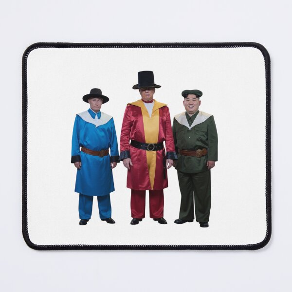 Item preview, the three idiots, supreme leader, satire, political, funnyfits70, Humor, Funny, retro, vintages, funny quotes, animal humor, designed and sold by FunnyFits70.