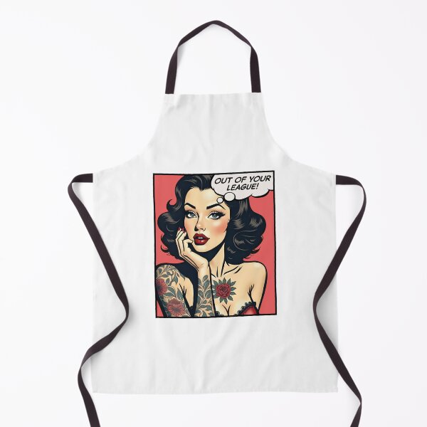 Item preview, Out of your league, pop art girl designed and sold by PaulSDesign.
