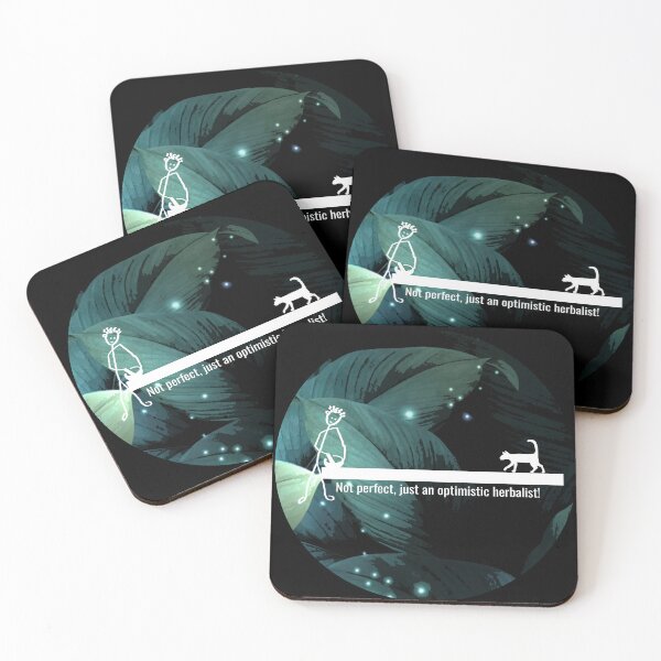Item preview, Not perfect, just an optimistic herbalist! designed and sold by MiFree.
