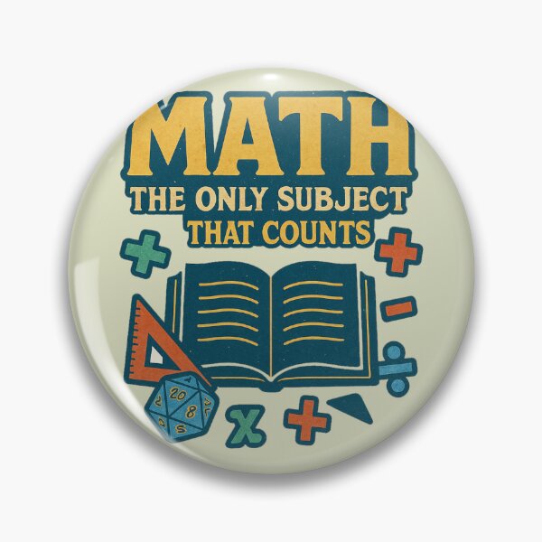 Item preview, MATH the only subject that counts designed and sold by FrictionMaxxing.