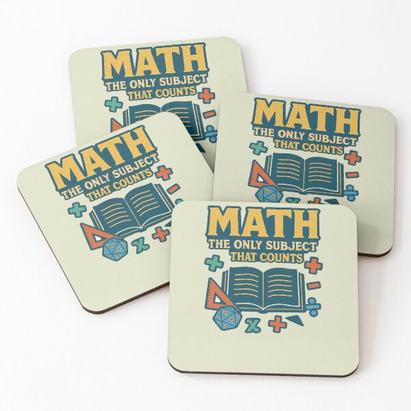 Item preview, MATH the only subject that counts designed and sold by FrictionMaxxing.