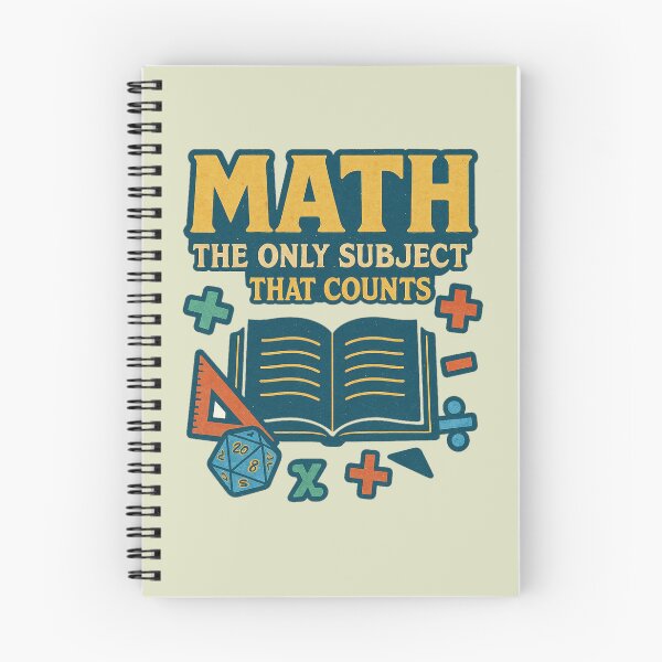 Item preview, MATH the only subject that counts designed and sold by FrictionMaxxing.