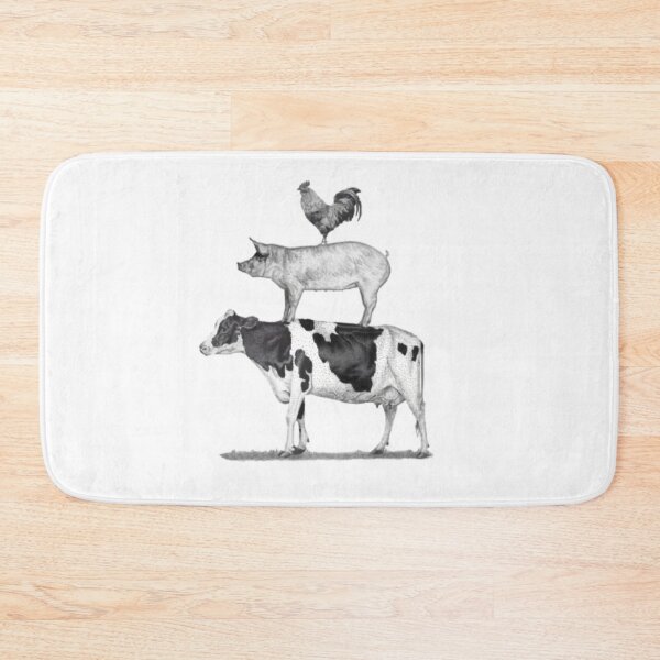 Item preview, Farm Animals Stacked designed and sold by Cora Worthington Art.