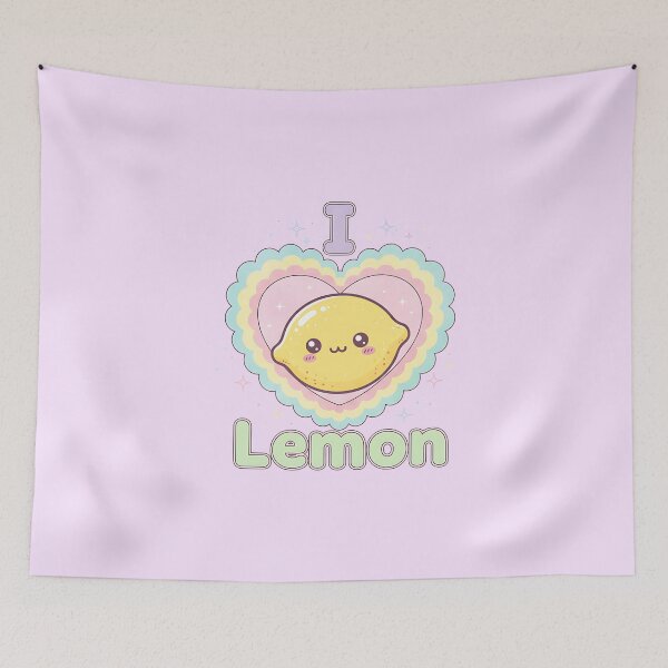 Artikelvorschau, Kawaii, ich liebe Zitrone entworfen und verkauft von Itsheartshop.