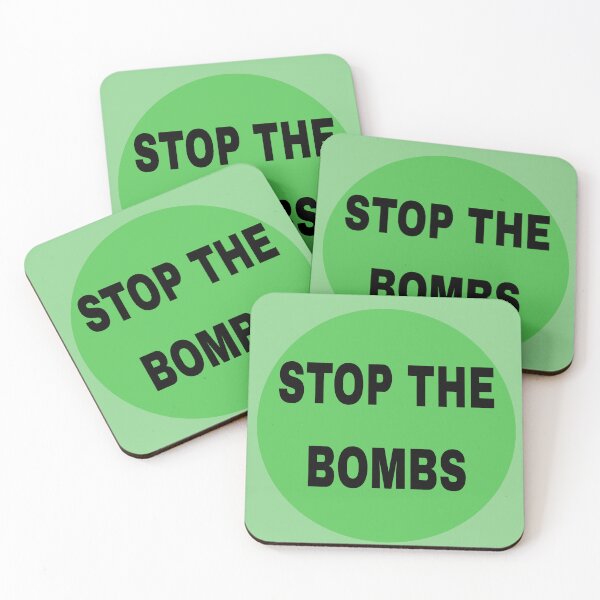 Item preview, Stop the bombs designed and sold by BrontesWhimsyStore.