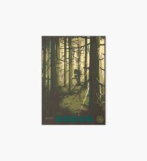 Besuche Endor Galeriedruck
