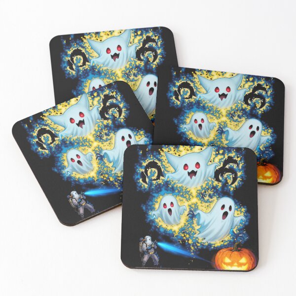 Item preview, Spooky Ghosts and Pumpkin — Halloween Fantasy Illustration designed and sold by El Hermano Gym.